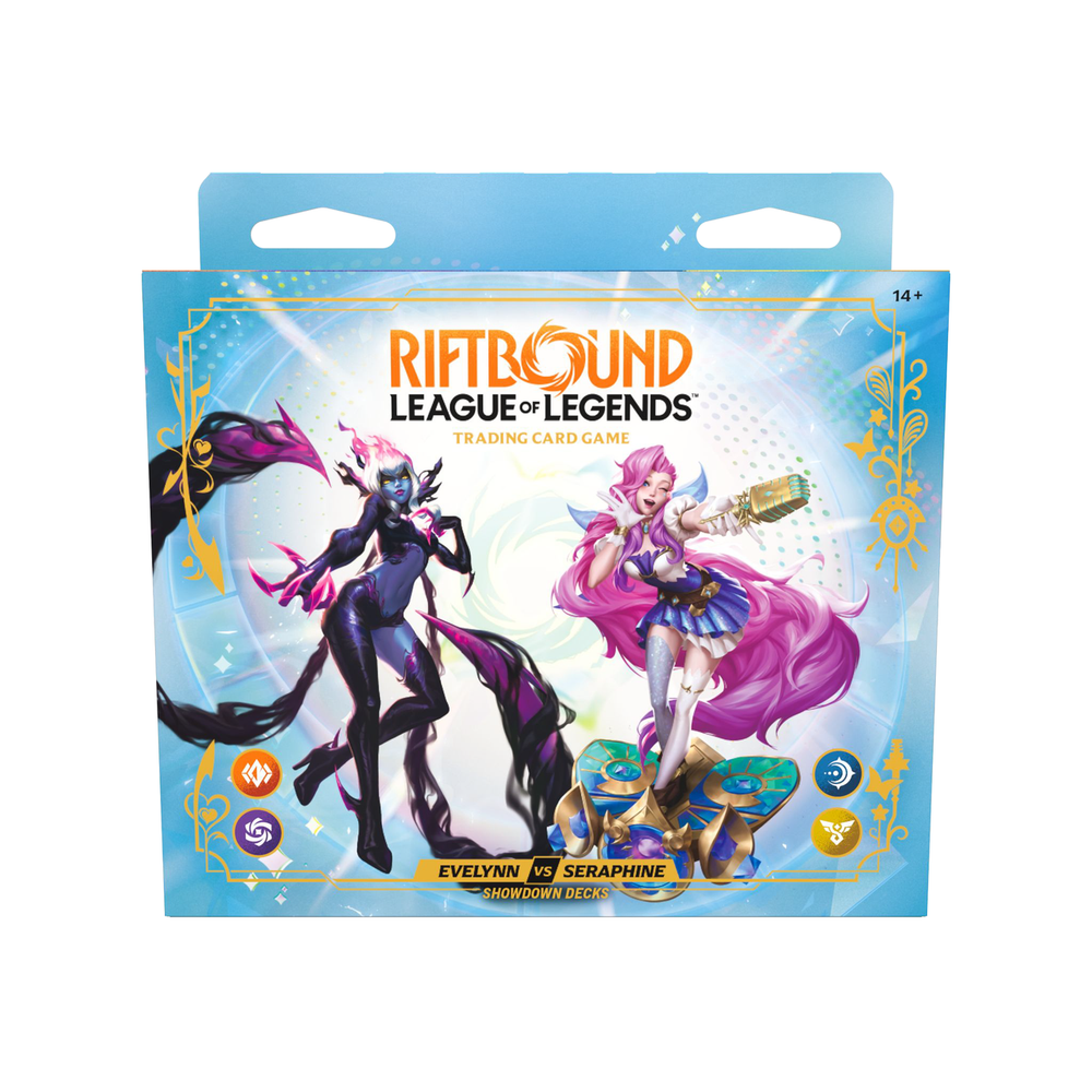 Riftbound: League of Legends TCG - Radiance Showdown Deck: Evelynn vs Seraphine (1 per Customer)