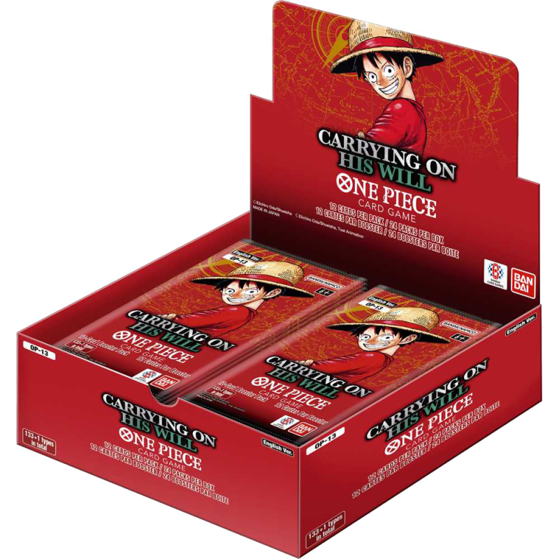 One Piece Card Game: Carrying on His Will Booster Box (OP-13)