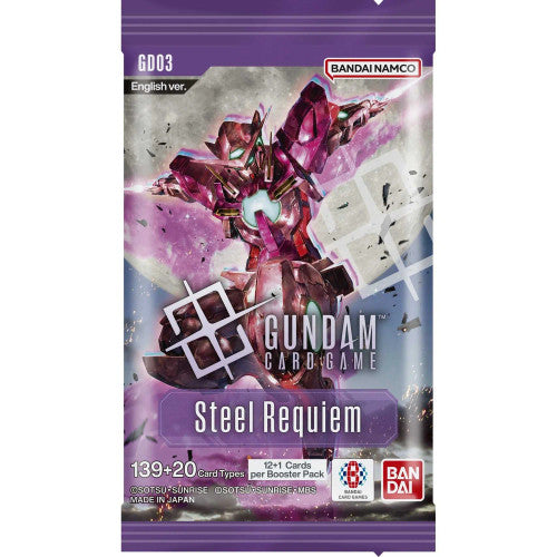 Gundam Card Game Steel Requiem (GD03) Booster