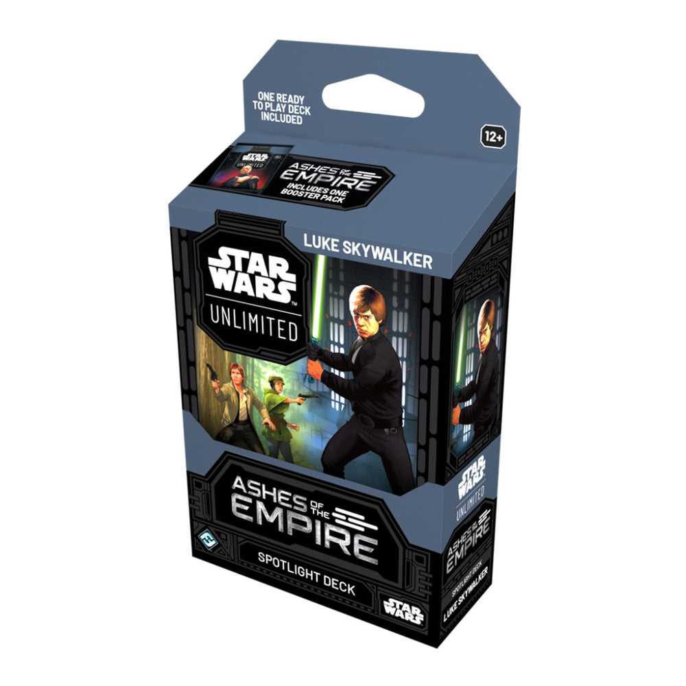 Star Wars: Unlimited - Ashes of the Empire: Luke Skywalker Spotlight Deck