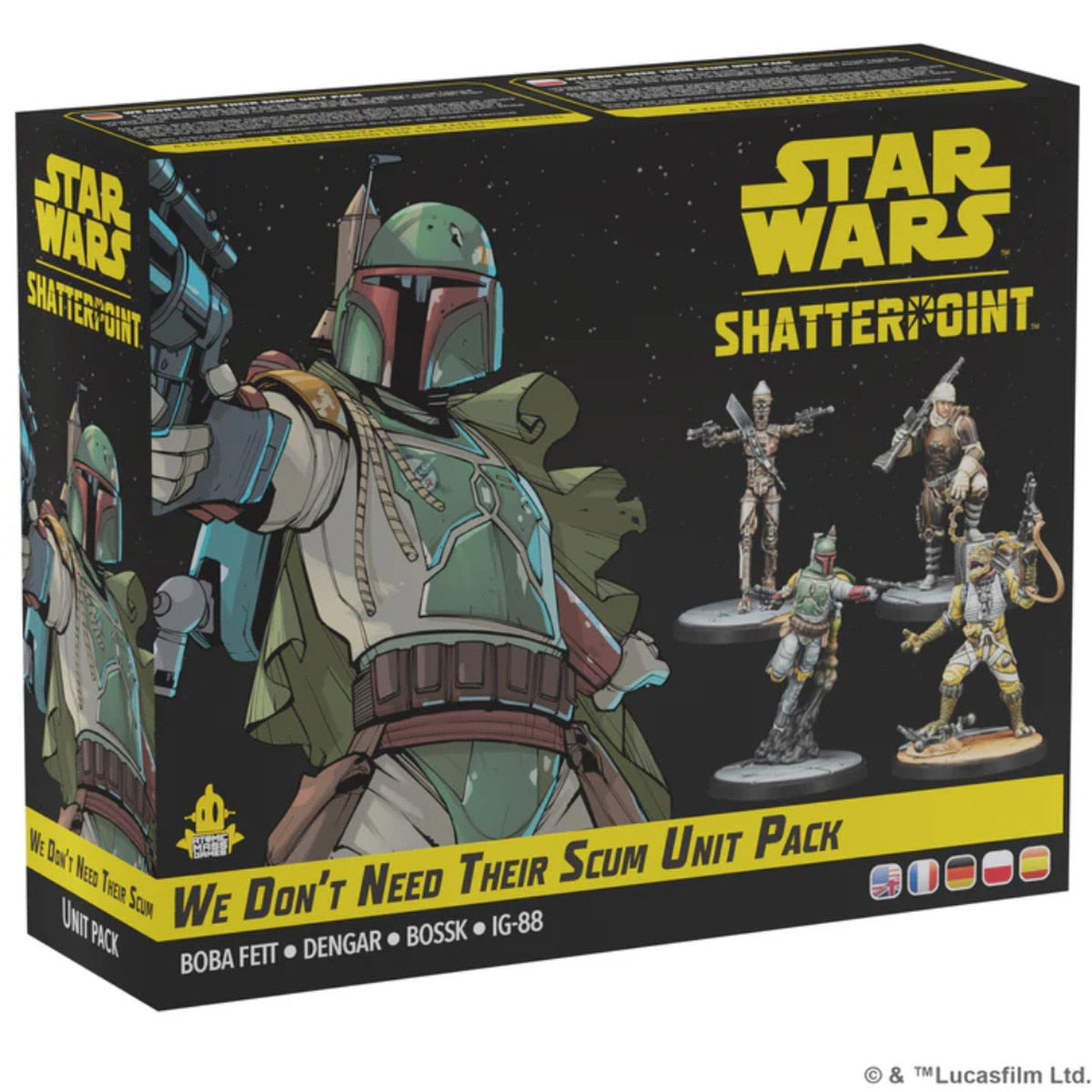 Star Wars Shatterpoint - We Don’t Need Their Scum Squad Pack