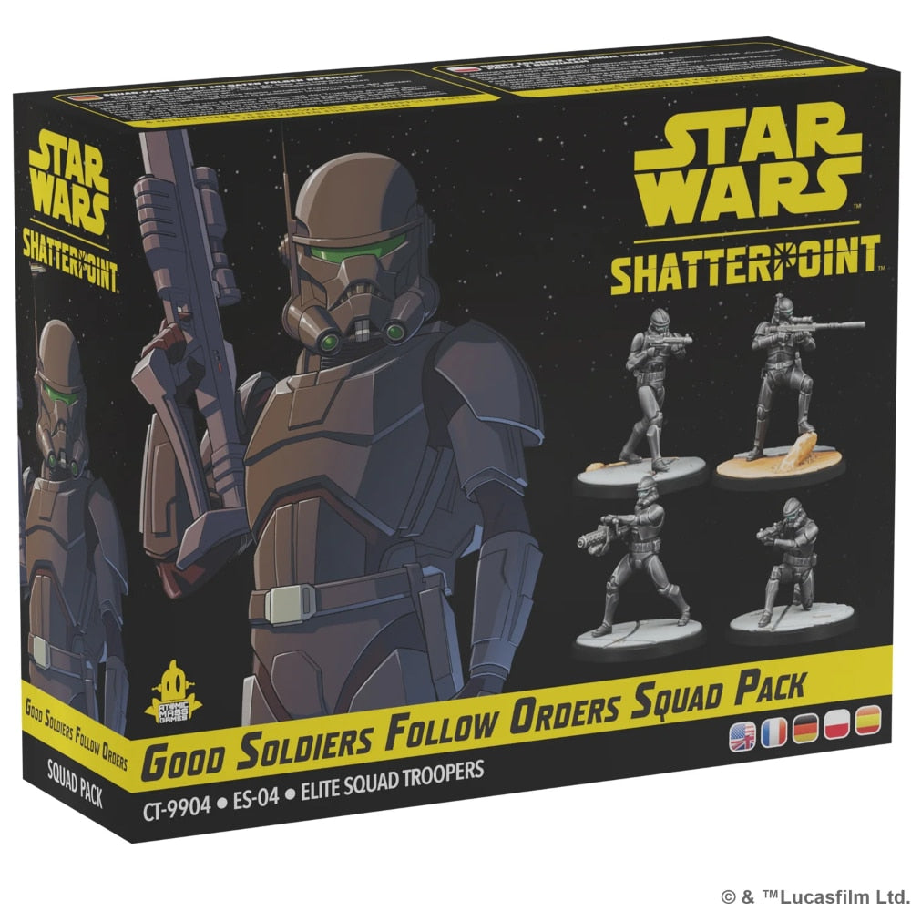 Star Wars Shatterpoint - Good Soldiers Follow Orders Squad