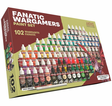 Warpaints Fanatic Wargamers Paint Set (Order on Request)