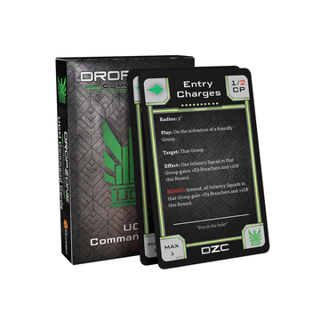 Dropzone Commander UCM Command Cards