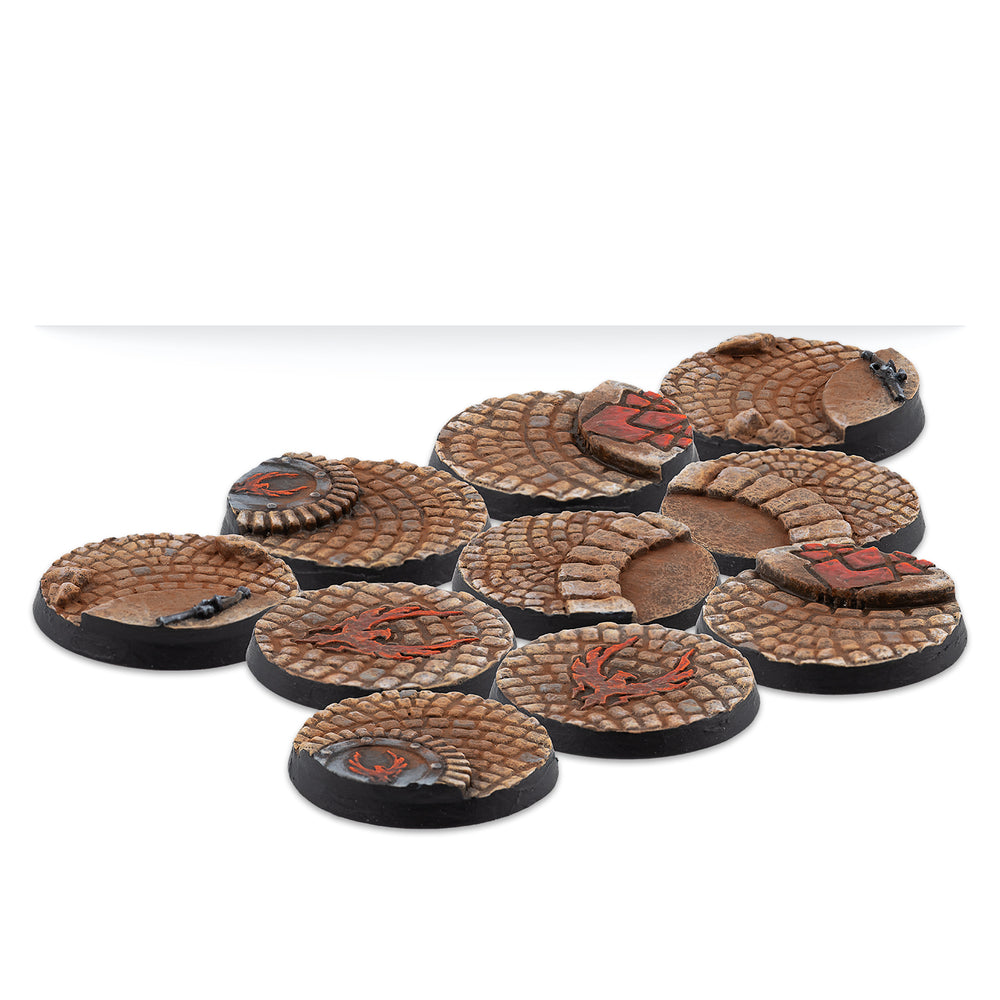 30mm Hegemony Scenery Bases, Alpha Series