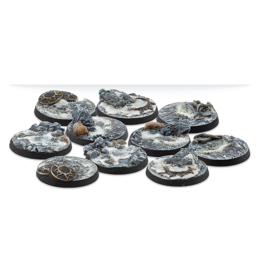 30mm Northern Tribes Scenery Bases, Alpha Series