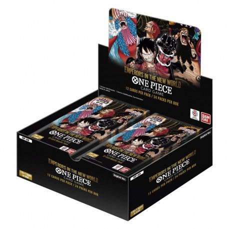 One Piece Card Game OP-09 Emperors in the New World Booster Box (1 per customer)