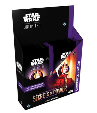 Star Wars: Unlimited Secrets of Power Carbonite Booster Box