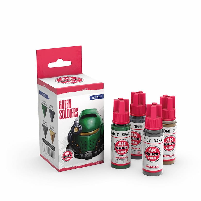 Quick Gen: Green Soldiers Set