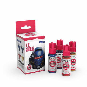 Quick Gen: Blue Soldiers Set