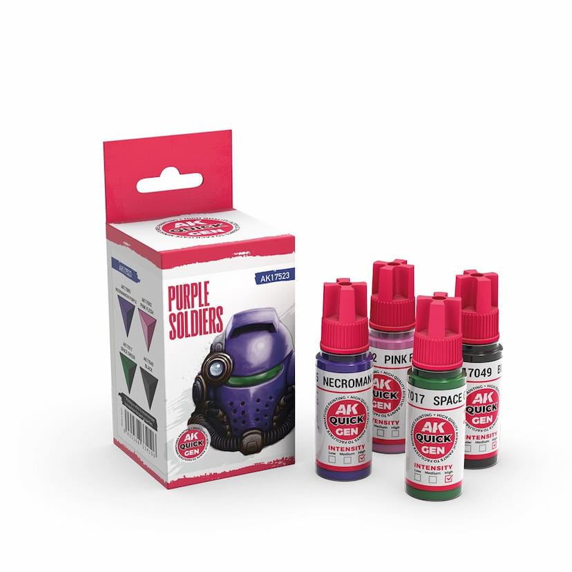 Quick Gen: Purple Soldiers Set