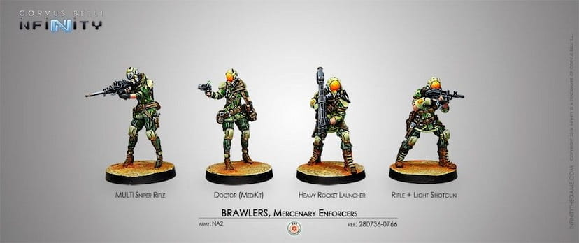 Brawlers, Mercenary Enforcers (Order on Demand)