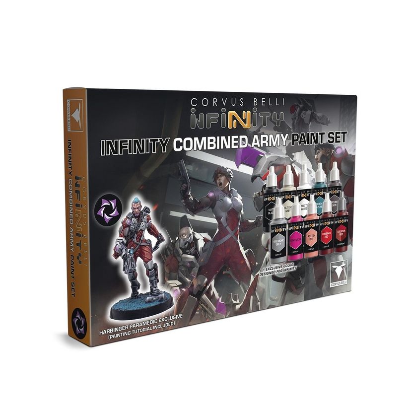 Infinity Combined Army Paint Set - Harbinger Paramedic Exclusive