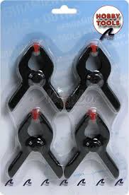 Set of Four 50mm Spring Clamp