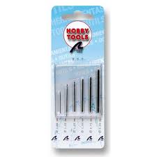 6pc Mini Drill Set (0.5mm - 2mm)