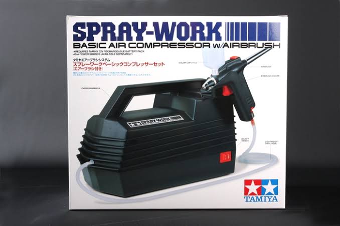 Spray Work Compressor w/Airbrush