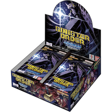 Digimon Card Game Sinister Order Booster Box (EX-10) Booster Box ENG