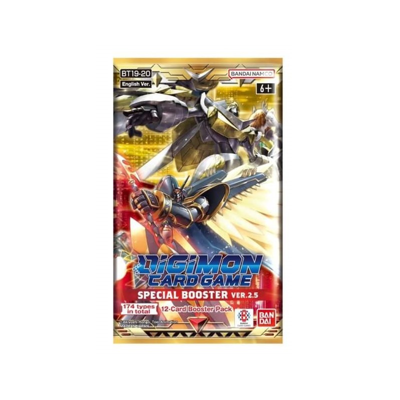 Digimon Card Game BT-19 BT-20 Special Booster Ver 2.5 Booster