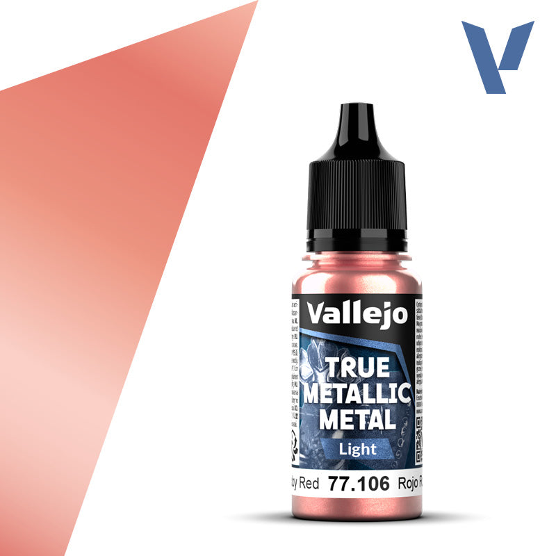 True Metallic Metal Light Ruby Red 18ml