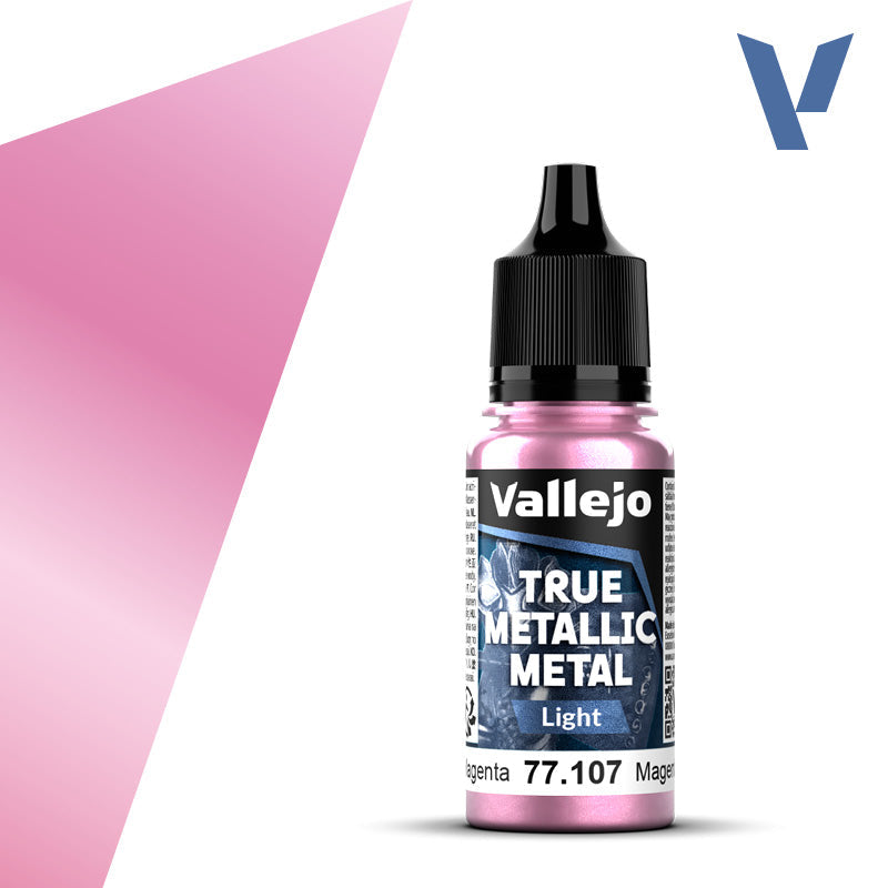 True Metallic Metal Light Crimson Magenta 18ml
