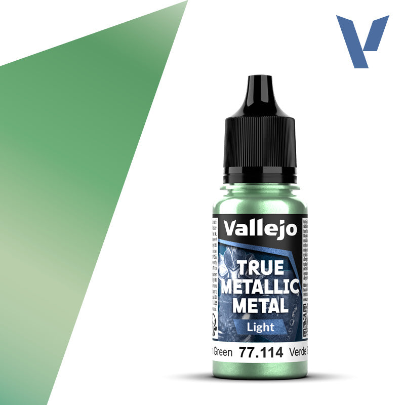 True Metallic Metal Light Dusken Green 18ml