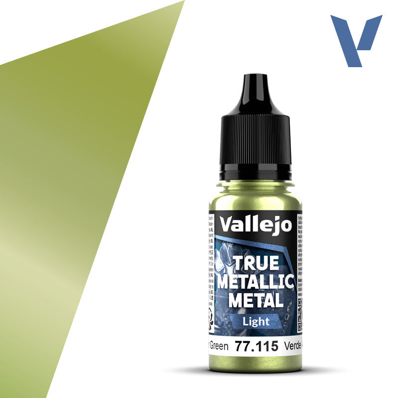 True Metallic Metal Light Amber Green 18ml