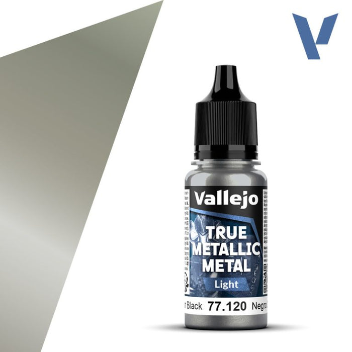 True Metallic Metal Light Obsidian Black 18ml