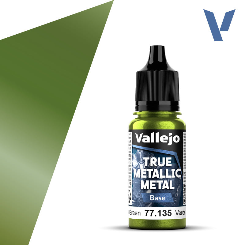 True Metallic Metal Base Amber Green 18ml