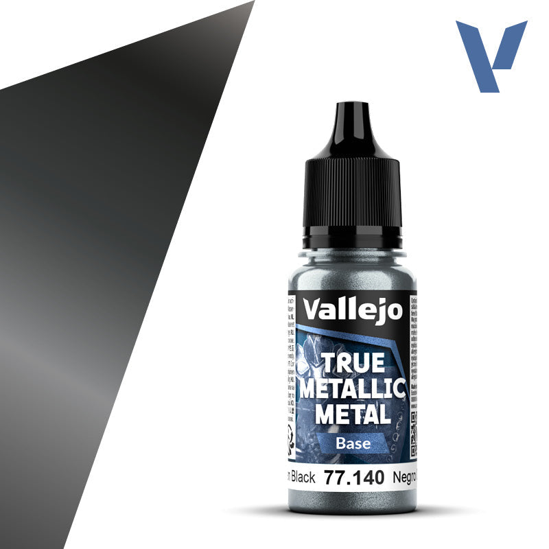 True Metallic Metal Base Obsidian Black 18ml