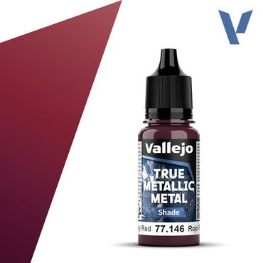 True Metallic Metal Shade Ruby Red 18ml