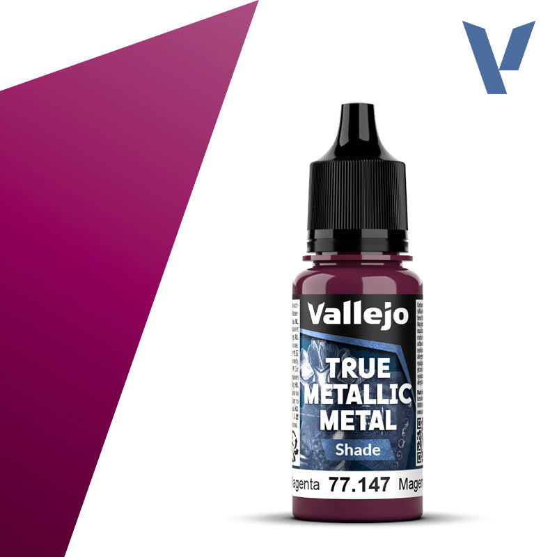 True Metallic Metal Shade Crimson Magenta 18ml
