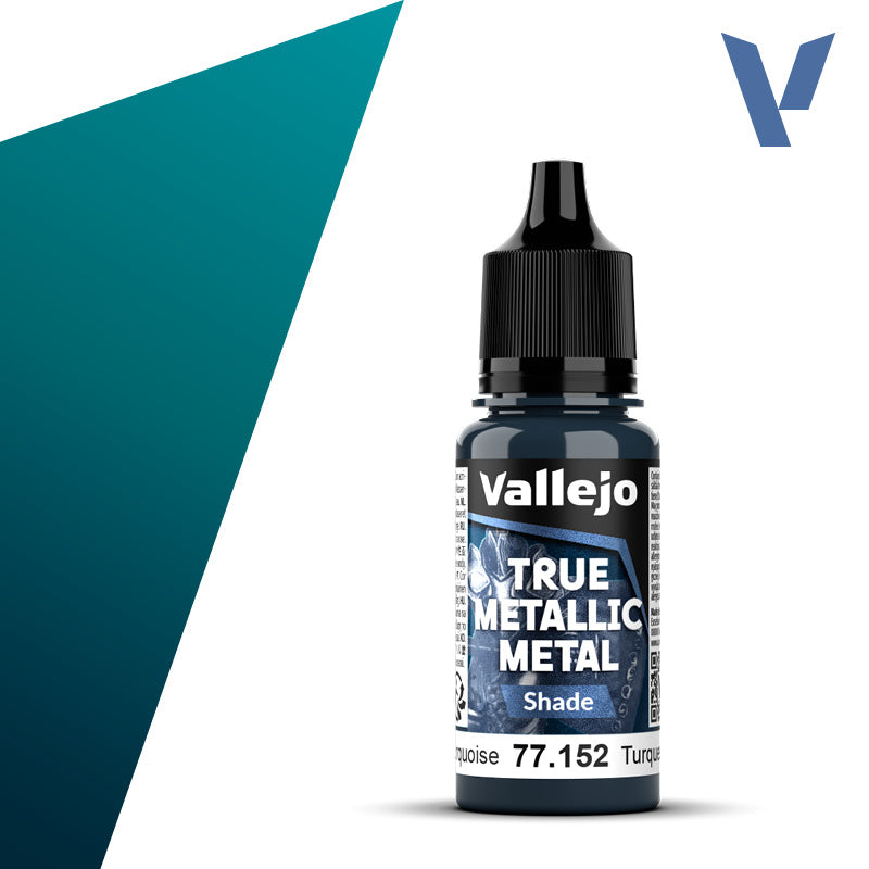 True Metallic Metal Shade Hydra Turquoise 18ml