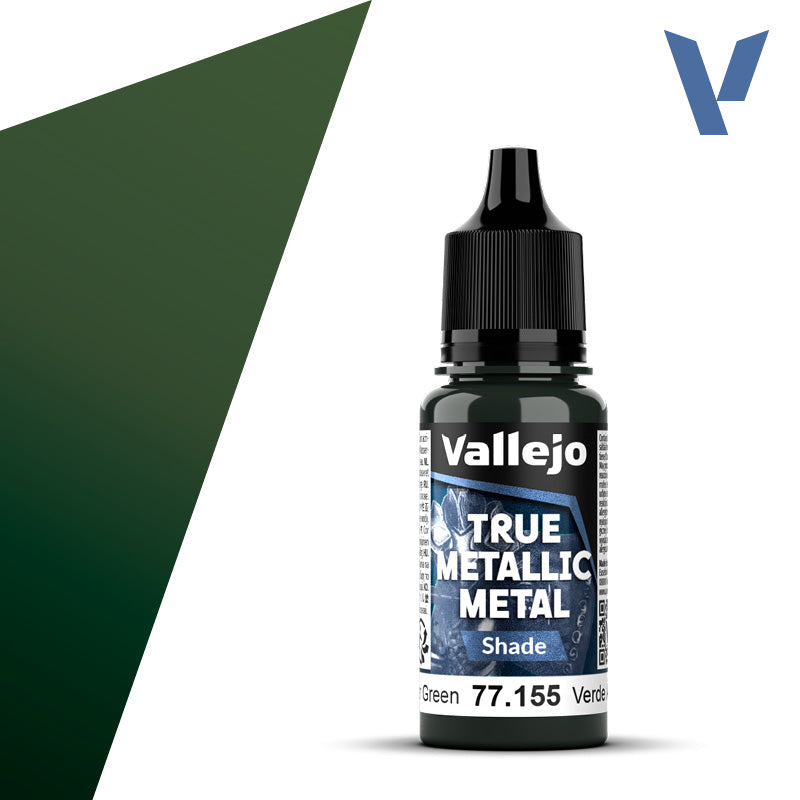 True Metallic Metal Shade Amber Green 18ml