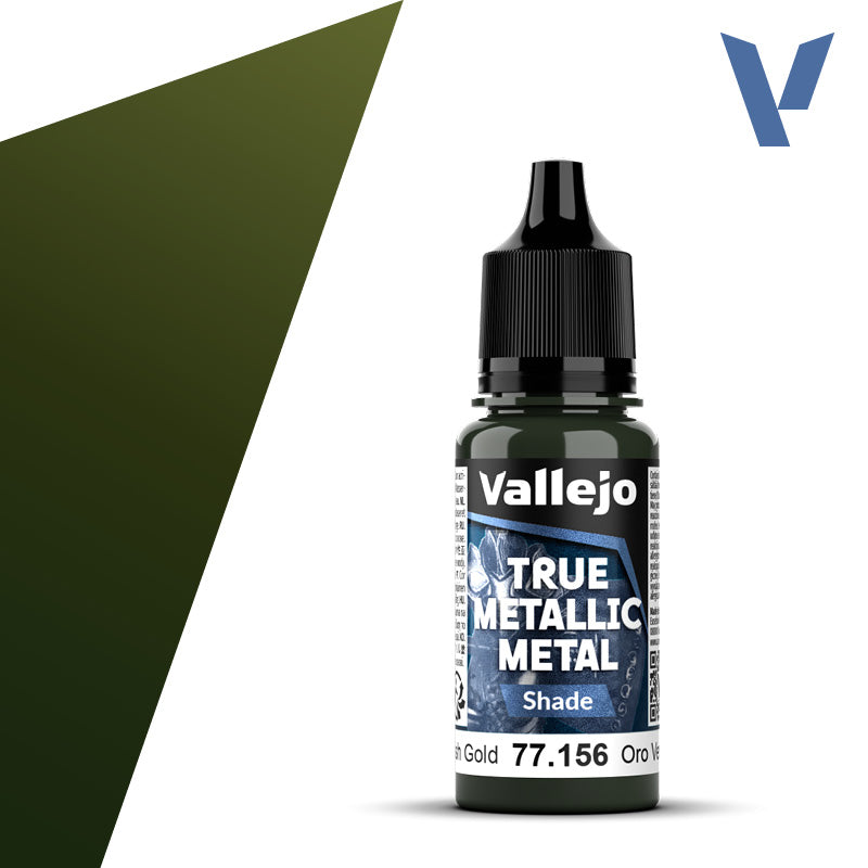 True Metallic Metal Shade Greenish Gold 18ml