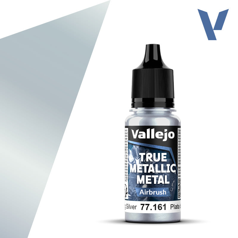 True Metallic Metal Airbrush Sterling Silver 18ml