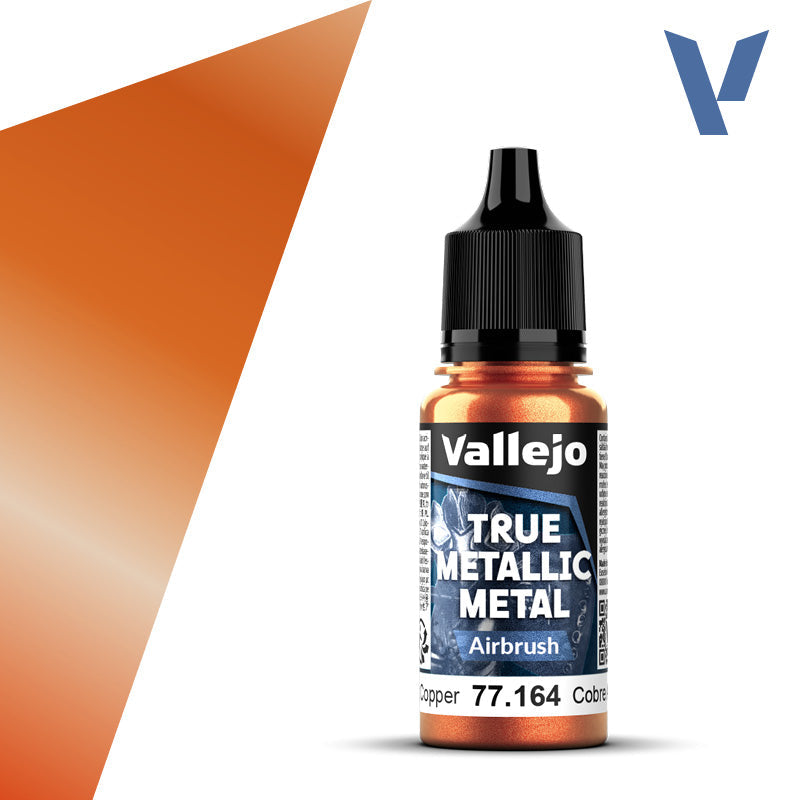 True Metallic Metal Airbrush Ancient Copper 18ml