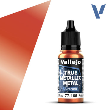 True Metallic Metal Airbrush Forged Red 18ml