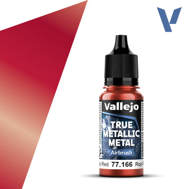 True Metallic Metal Airbrush Ruby Red 18ml