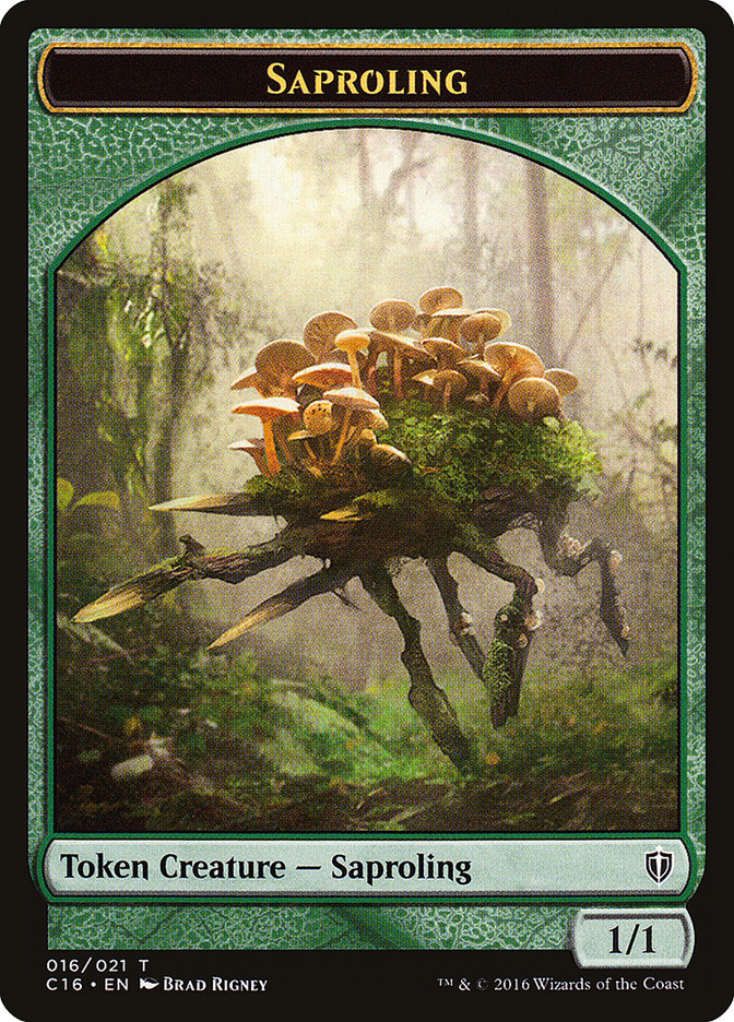 Saproling Token (016/021) [Commander 2016 Tokens]