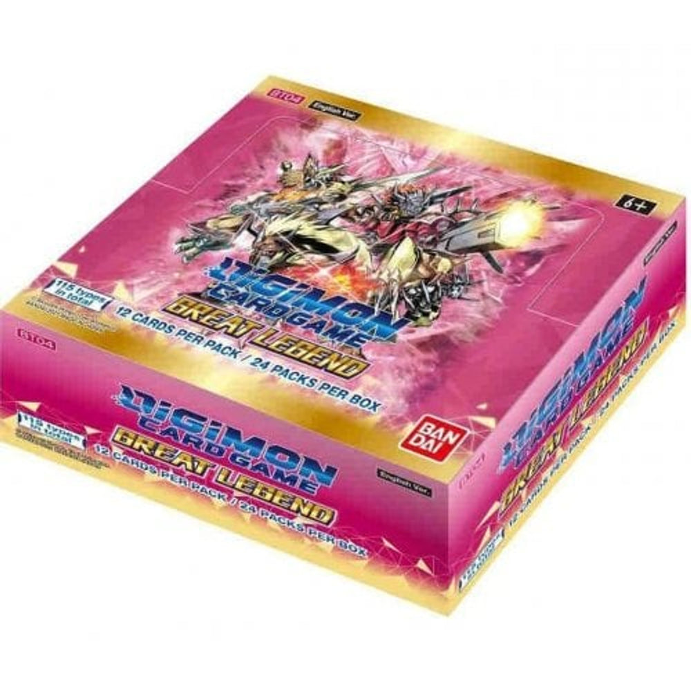 Digimon Card Game BT04 Great Legend Booster Box (On Demand)