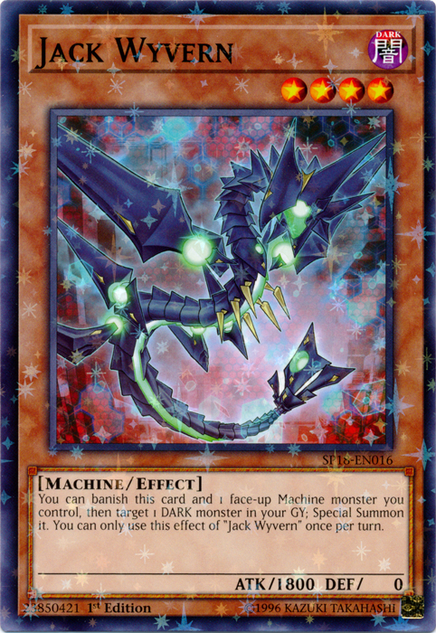 Jack Wyvern [SP18-EN016] Starfoil Rare