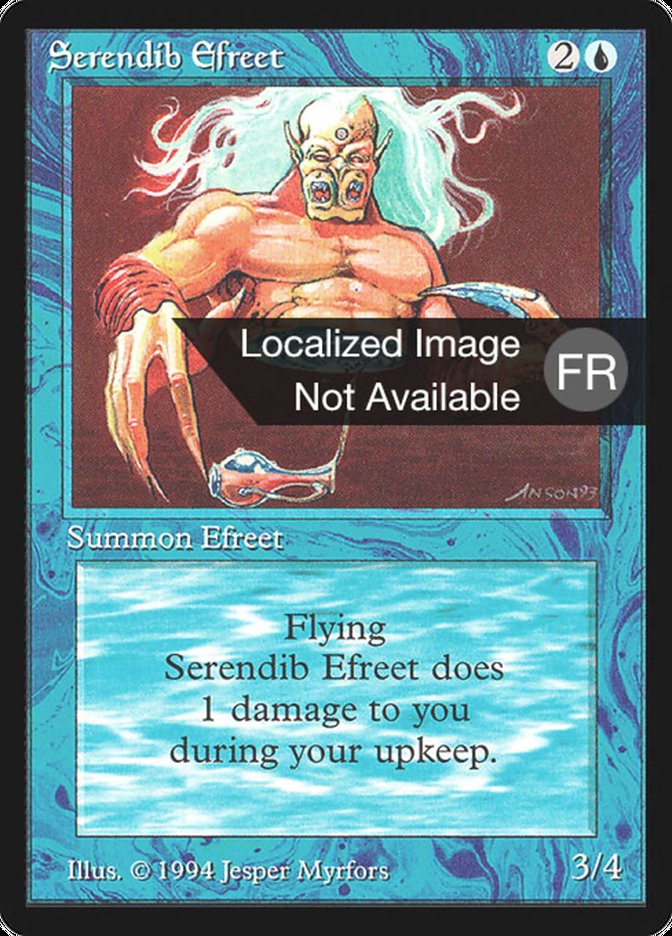 Serendib Efreet [Foreign Black Border]