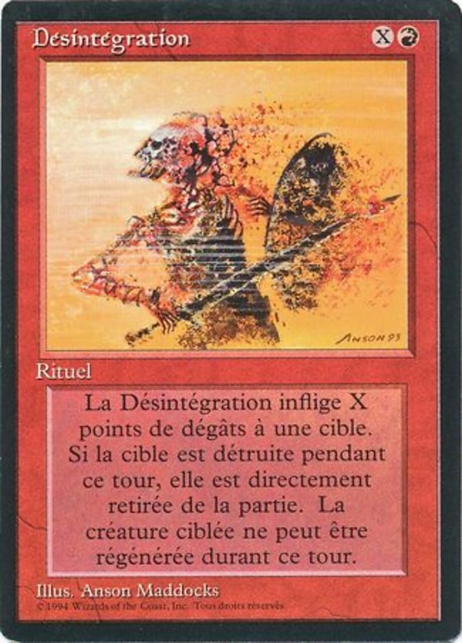 Disintegrate [Foreign Black Border]