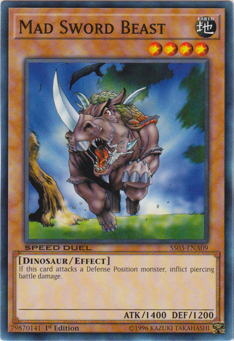 Mad Sword Beast [SS03-ENA09] Common