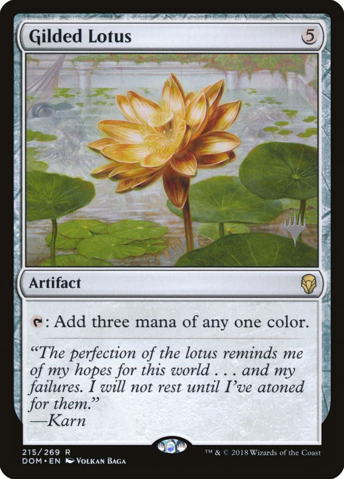 Gilded Lotus (Promo Pack) [Dominaria Promos]