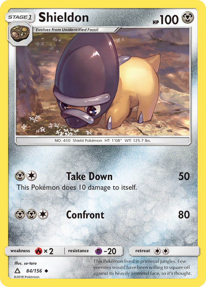 Shieldon (84/156) [Sun & Moon: Ultra Prism]