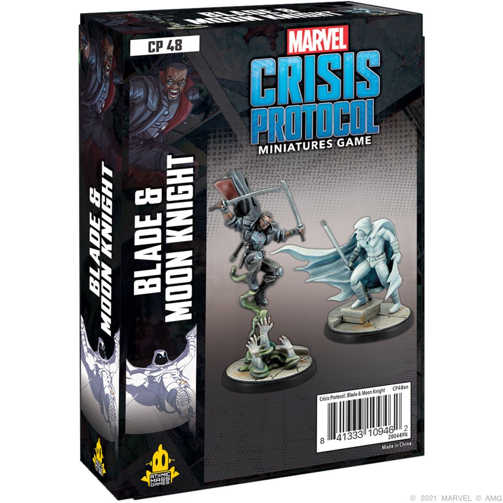 Marvel Crisis Protocol: Blade and Moon Knight