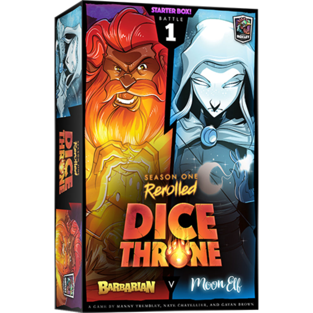 Dice Throne: Season 1 ReRolled - Barbarian vs Moon Elf