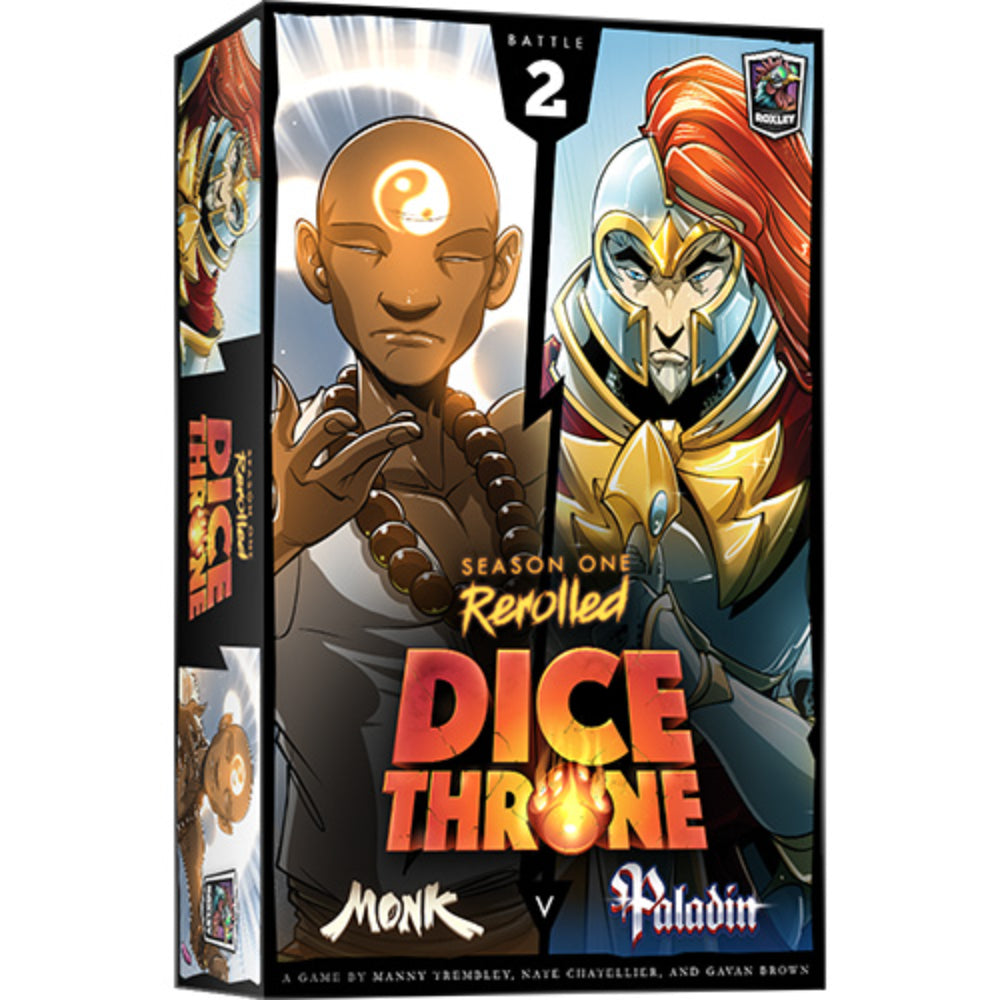 Dice Throne: Season 1 ReRolled - Monk vs Paladin