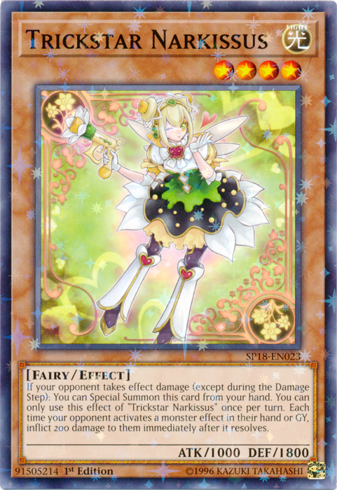 Trickstar Narkissus [SP18-EN023] Starfoil Rare